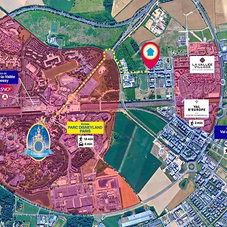 Disneyland-Paris, 8Pers, Wifi, Netflix, 2 Parkings Σερί Εξωτερικό φωτογραφία